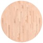 Tablero redondo de madera maciza de haya Ø90x1,5 cm