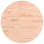 Tablero redondo de madera maciza de haya Ø40x2,5 cm
