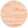 Tablero redondo de madera maciza de haya Ø30x4 cm