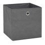 Storage boxes 10 pcs non-woven textile 32x32x32 cm gray by vidaXL, Storage baskets - Ref: Foro24-245748, Price: 47,93 €, Disc...