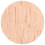 Tablero redondo de madera maciza de haya Ø90x4 cm en Tableros para mesas | Comprar online en Foro24