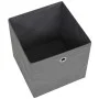 Storage boxes 10 pcs non-woven textile 32x32x32 cm gray by vidaXL, Storage baskets - Ref: Foro24-245748, Price: 47,93 €, Disc...