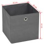 Storage boxes 10 pcs non-woven textile 32x32x32 cm gray by vidaXL, Storage baskets - Ref: Foro24-245748, Price: 47,93 €, Disc...