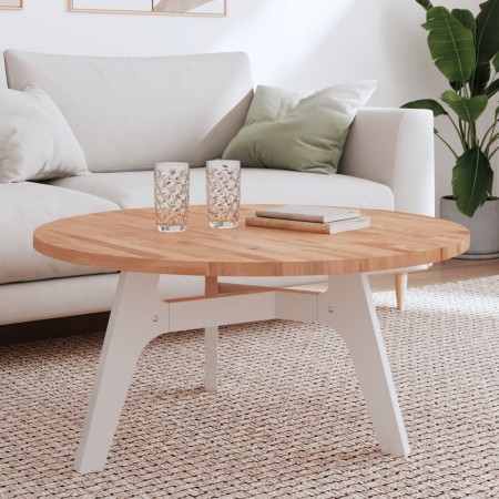 Tablero redondo de madera maciza de haya Ø90x2,5 cm en Tableros para mesas | Comprar online en Foro24