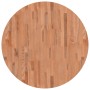 Tablero redondo de madera maciza de haya Ø90x2,5 cm en Tableros para mesas | Comprar online en Foro24