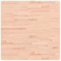 Tablero de mesa cuadrado de madera maciza de haya 80x80x2,5 cm en Tableros para mesas | Comprar online en Foro24
