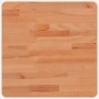 Tablero de mesa cuadrado de madera maciza de haya 40x40x1,5 cm en Tableros para mesas | Comprar online en Foro24