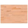 Tablero de escritorio madera maciza de haya 80x55x2,5 cm