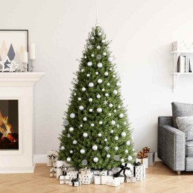 Juego de bolas de Navidad 111 pzas poliestireno plateado Juego de bolas de Navidad 111 pzas poliestireno plateado