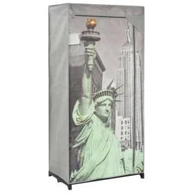 New Yorker Stoffschrank 75x45x160 cm von vidaXL, Kleiderschränke - Ref: Foro24-282461, Preis: 31,79 €, Rabatt: %