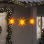 Lámparas de Navidad LED plegables 3 unidades amarillo en Luces de Navidad | Comprar online en Foro24