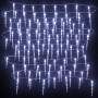 Luz de carámbano navideña (200 LED, blanco frío, 20 m