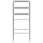 3-tier shelf above washing machine silver 69x28x169 cm by vidaXL, Towel racks - Ref: Foro24-282465, Price: 23,28 €, Discount: %