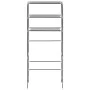 Estantería de 3 niveles sobre lavadora plateado 69x28x169 cm de vidaXL, Toalleros - Ref: Foro24-282465, Precio: 22,91 €, Desc...