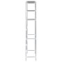 3-tier shelf above washing machine silver 69x28x169 cm by vidaXL, Towel racks - Ref: Foro24-282465, Price: 23,28 €, Discount: %