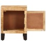 Solid mango wood bedside table 40x30x50 cm by vidaXL, Sideboards - Ref: Foro24-282759, Price: 73,19 €, Discount: %