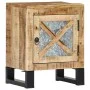 Mesita de noche de madera maciza de mango 40x30x50 cm de vidaXL, Aparadores - Ref: Foro24-282759, Precio: 72,35 €, Descuento: %