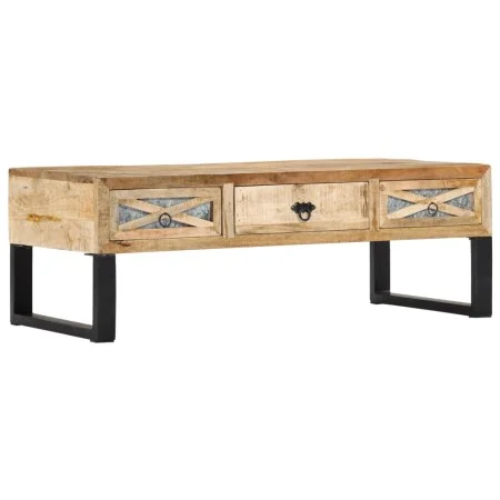 Couchtisch aus massivem Mangoholz, 110 x 50 x 38 cm von vidaXL, Couchtisch - Ref: Foro24-282760, Preis: 206,14 €, Rabatt: %