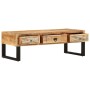 Mesa de centro de madera maciza de mango 110x50x38 cm de vidaXL, Mesas de centro - Ref: Foro24-282760, Precio: 210,03 €, Desc...