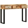 Solid mango wood console table 110x30x76 cm by vidaXL, Side tables - Ref: Foro24-282761, Price: 178,92 €, Discount: %