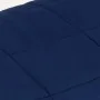 Gewichtsdecke aus blauem Stoff, 220 x 240 cm, 11 kg von vidaXL, Decken - Ref: Foro24-3154808, Preis: 102,10 €, Rabatt: %
