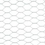 Alambrada de gallinero acero revestimiento PVC verde 25x1,5 m