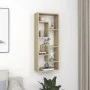 Plywood wall shelf in oak color 36x16x90 cm by vidaXL, Shelves and shelves - Ref: Foro24-803014, Price: 37,51 €, Discount: %