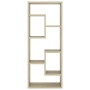 Estantería de pared contrachapada color roble 36x16x90 cm de vidaXL, Estantes y estanterías - Ref: Foro24-803014, Precio: 36,...