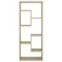 Plywood wall shelf in oak color 36x16x90 cm by vidaXL, Shelves and shelves - Ref: Foro24-803014, Price: 37,51 €, Discount: %