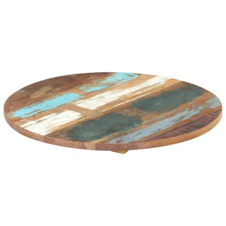 Runde Tischplatte 40 cm 25-27 mm massives Recyclingholz von vidaXL, Tischplatten - Ref: Foro24-286036, Preis: 33,90 €, Rabatt: %