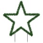 Estrella de luz decorativa Navidad con estacas 80 LED 60 cm
