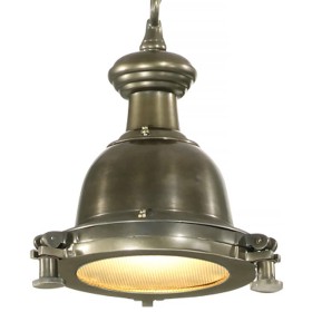 Lámpara colgante de aluminio 25x25x139 cm