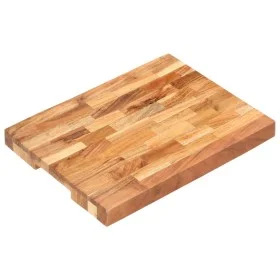 Schneidebrett aus massivem Akazienholz, 40 x 30 x 4 cm von vidaXL, Schneidbretter - Ref: Foro24-286568, Preis: 38,67 €, Rabat...