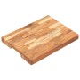 Schneidebrett aus massivem Akazienholz, 40 x 30 x 4 cm von vidaXL, Schneidbretter - Ref: Foro24-286568, Preis: 35,54 €, Rabat...