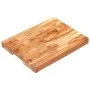Schneidebrett aus massivem Akazienholz, 40 x 30 x 4 cm von vidaXL, Schneidbretter - Ref: Foro24-286568, Preis: 38,67 €, Rabat...