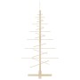 Árbol de Navidad de madera de adorno madera maciza pino 125 cm