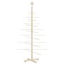 Árbol de Navidad de madera de adorno madera maciza pino 150 cm
