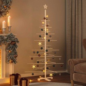 Árbol de Navidad de madera de adorno madera maciza pino 180 cm