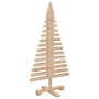 Árbol de Navidad de madera de adorno madera maciza pino 90 cm