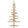 Árbol de Navidad de madera de adorno madera maciza pino 90 cm