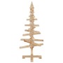 Árbol de Navidad de madera de adorno madera maciza pino 90 cm
