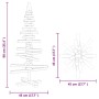 Árbol de Navidad de madera de adorno madera maciza pino 90 cm