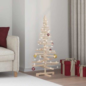 Árbol de Navidad de madera de adorno madera maciza pino 120 cm
