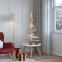 Árbol de Navidad de madera de adorno madera maciza pino 120 cm