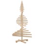 Árbol de Navidad de madera de adorno madera maciza pino 120 cm