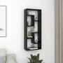 Estante de pared madera contrachapada negro 36x16x90 cm de vidaXL, Estantes y estanterías - Ref: Foro24-803012, Precio: 35,30...