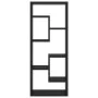 Black plywood wall shelf 36x16x90 cm by vidaXL, Shelves and shelves - Ref: Foro24-803012, Price: 35,89 €, Discount: %
