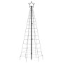Árbol de Navidad LED con estacas 220 LEDs blanco cálido 180 cm