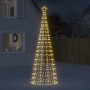 Árbol de Navidad LED con estacas 570 LEDs blanco cálido 300 cm