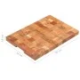 Schneidebrett aus massivem Akazienholz, 50 x 34 x 3,8 cm von vidaXL, Schneidbretter - Ref: Foro24-286572, Preis: 53,75 €, Rab...